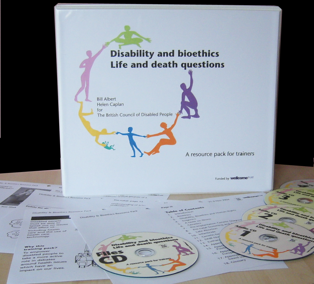 ring binder, CD-RoMs and several pages