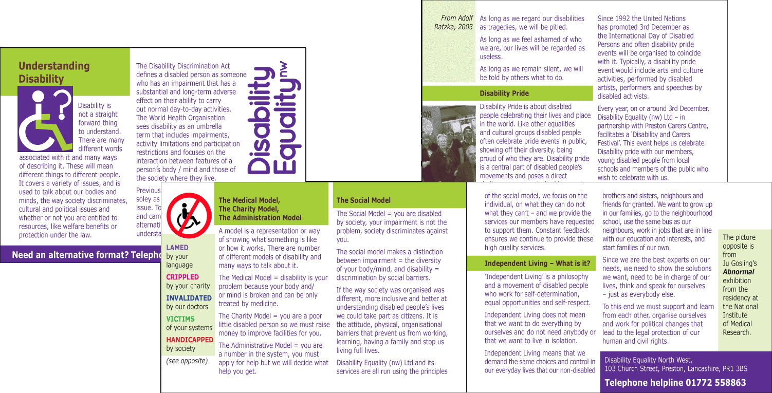 Information leaflet, page 1